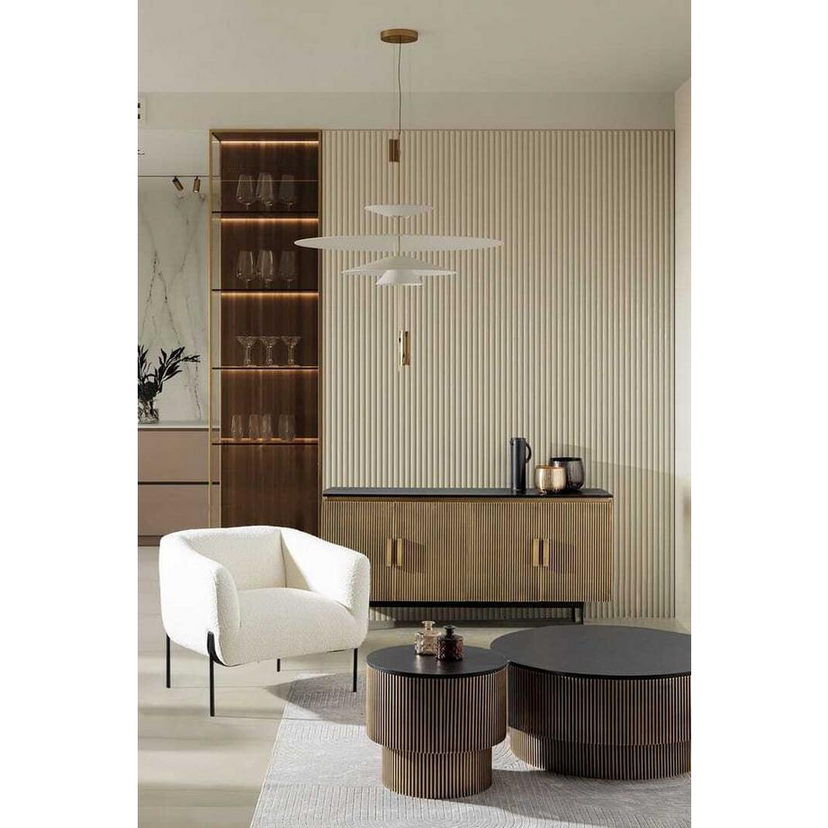 mutoni Table basse Virat ronde 90  