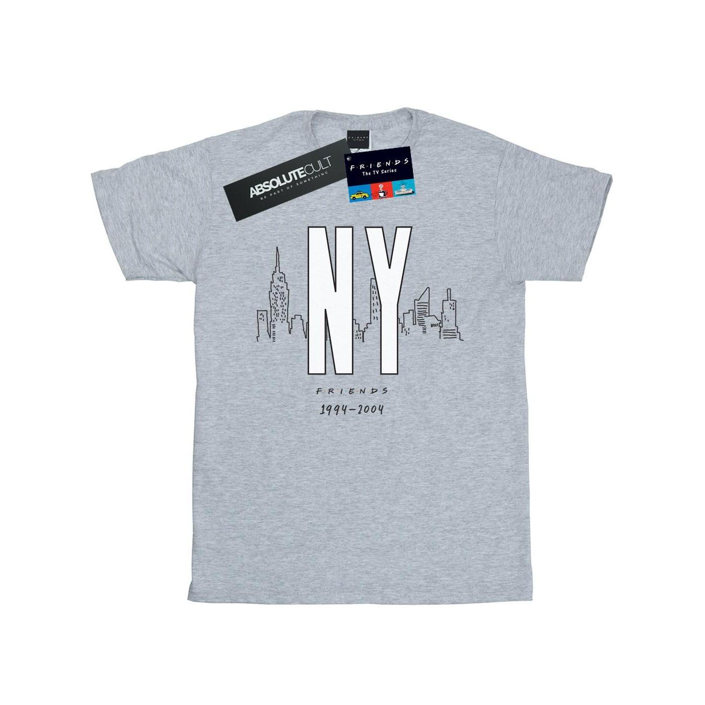 Image of Ny City Tshirt Herren Grau XL