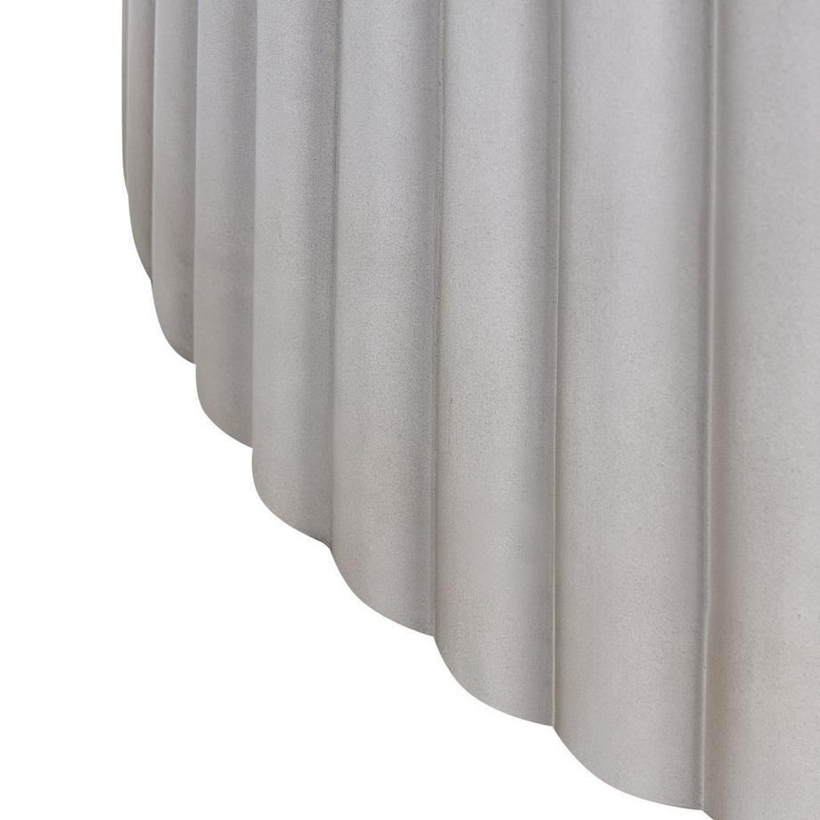 Beliani Couchtisch aus Magnesiumoxid Minimalistisch POZZA  