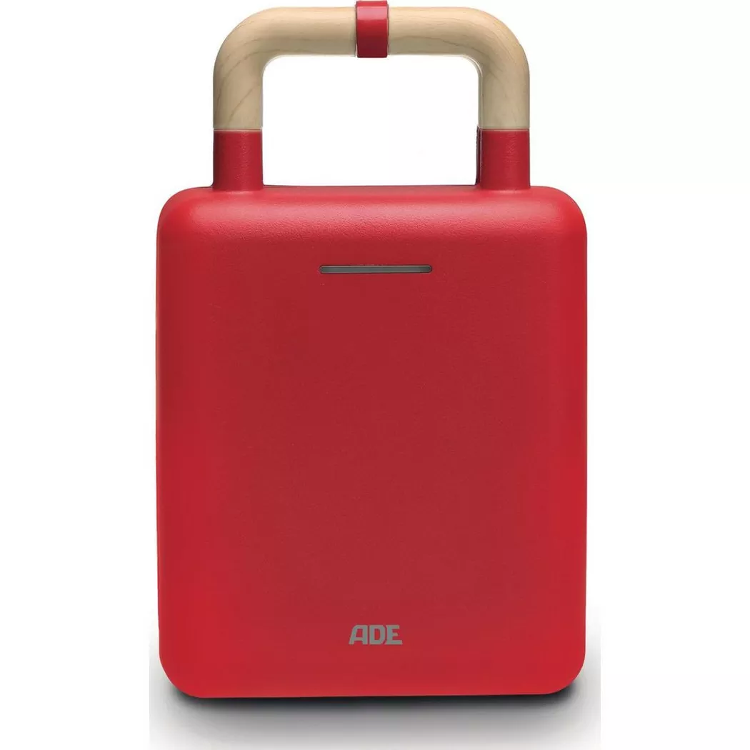ADE – Waffeleisen Rot, Rot Bunt