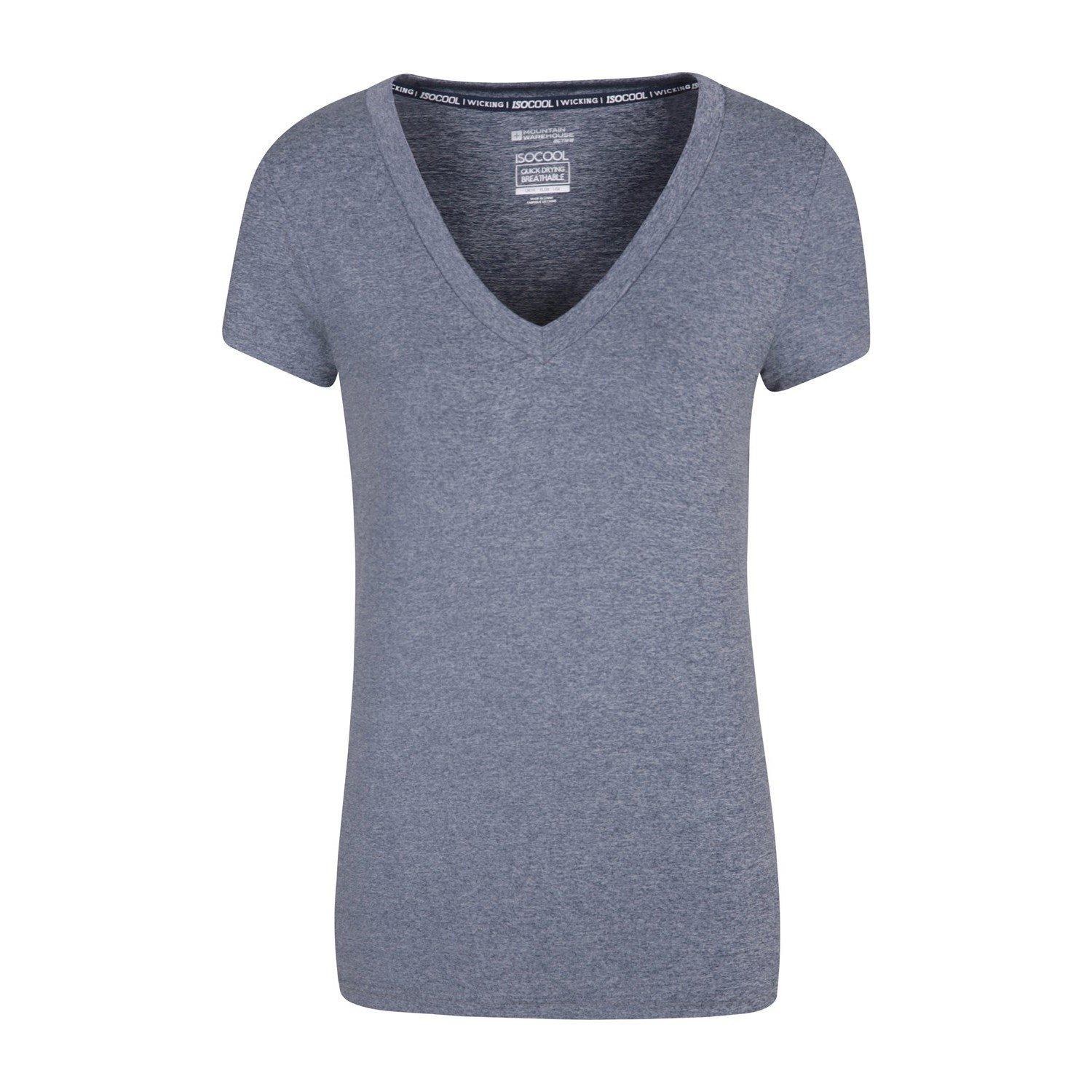 Image of Vitality Tshirt Vausschnitt Unisex Marine 38