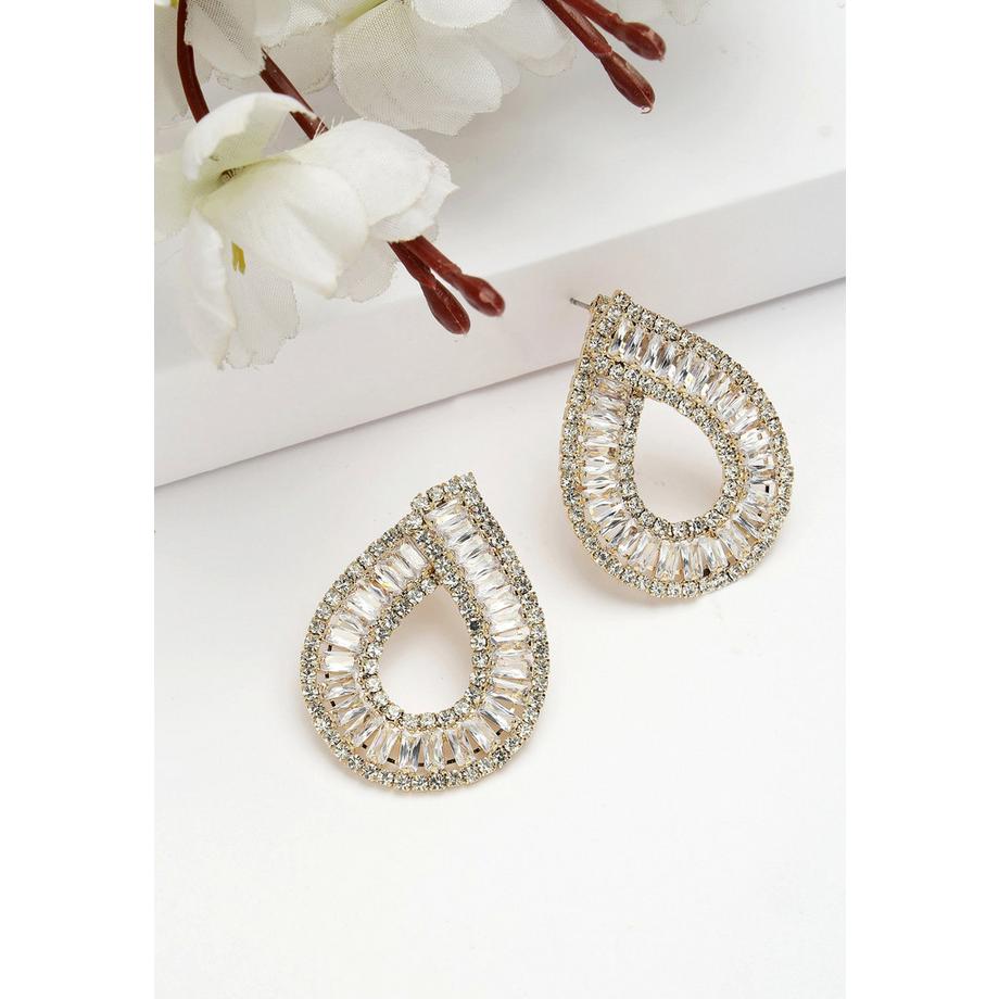 AVANT-GARDE PARIS  Diva Kollektion Sterling Regentropfenförmige Stecker 