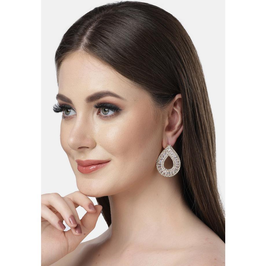 AVANT-GARDE PARIS  Diva Kollektion Sterling Regentropfenförmige Stecker 