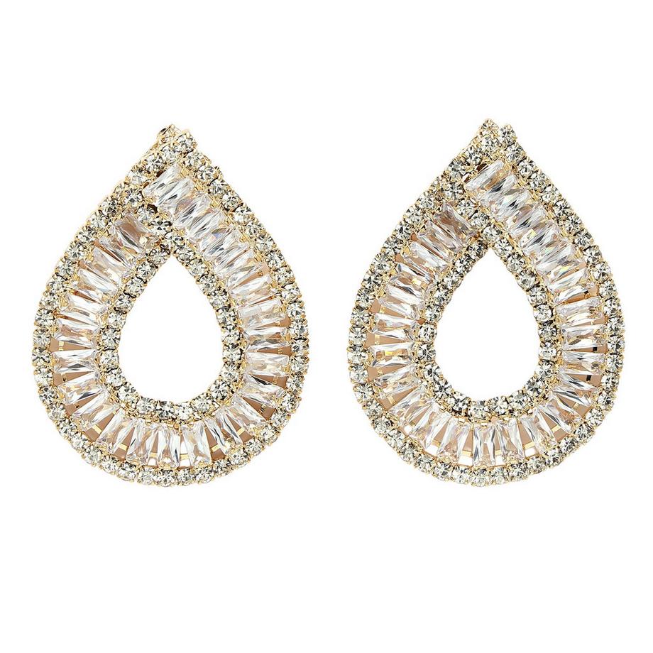 Diva Kollektion Sterling Regentropfenförmige Stecker