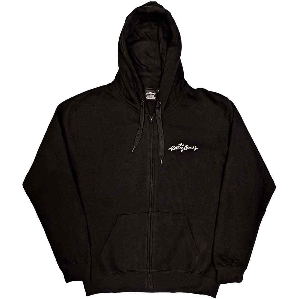 Image of Classic Hoodie Mit Durchgehendem Reißverschluss Damen Schwarz XXL