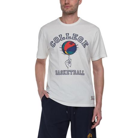 FRANKLIN MARSHALL College Basketball Print T-Shirt  