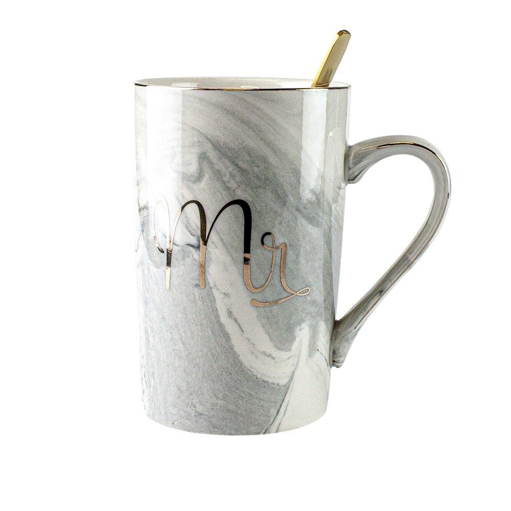 eStore Becher mit Deckel und Löffel - Mr  