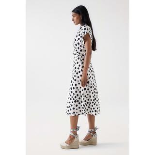 Salsa  Kleider Polka Dot Midi Dress 