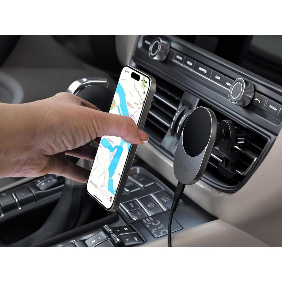 SATECHI  Chargeur de voiture sans fil Qi2 