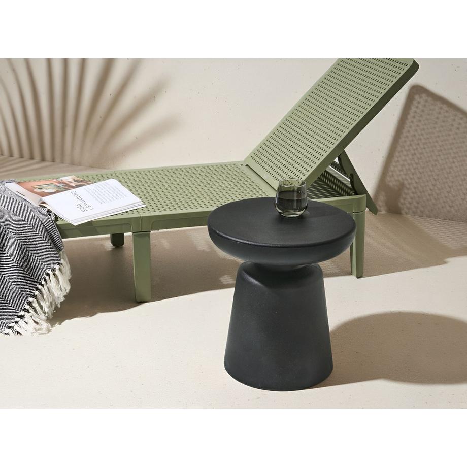 Beliani Beistelltisch aus Kunststoff Modern TOFET  