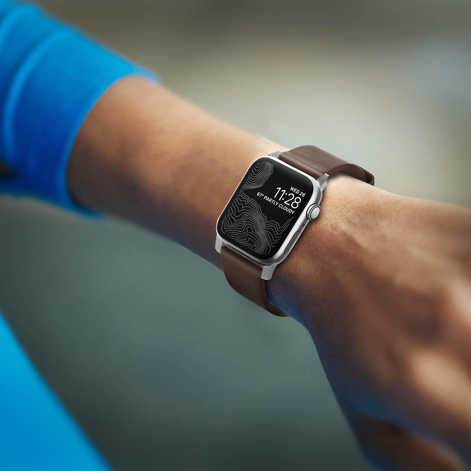 Nomad  Lederarmband Apple Watch 42 / 44mm Nomad 