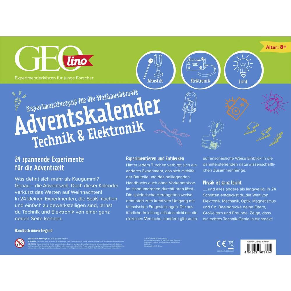 FRANZIS Technik & Elektronik  Adventskalender Technik & Elektronik Experimente, , Elektr  