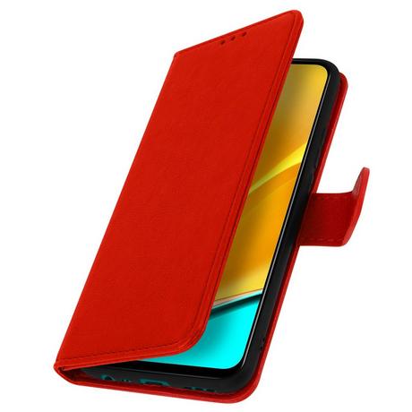 Avizar  Étui Folio Xiaomi Redmi 9 Rouge 