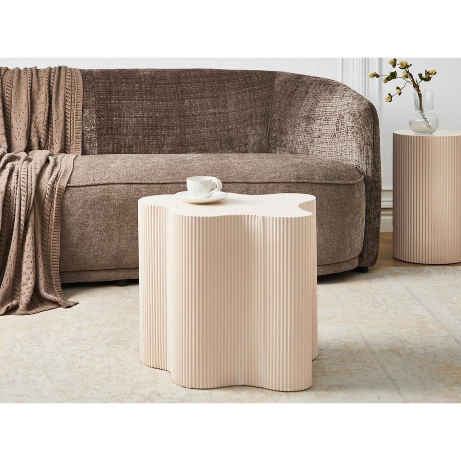 Beliani Tavolino en Fibra a media densità (MDF)  PERRY  