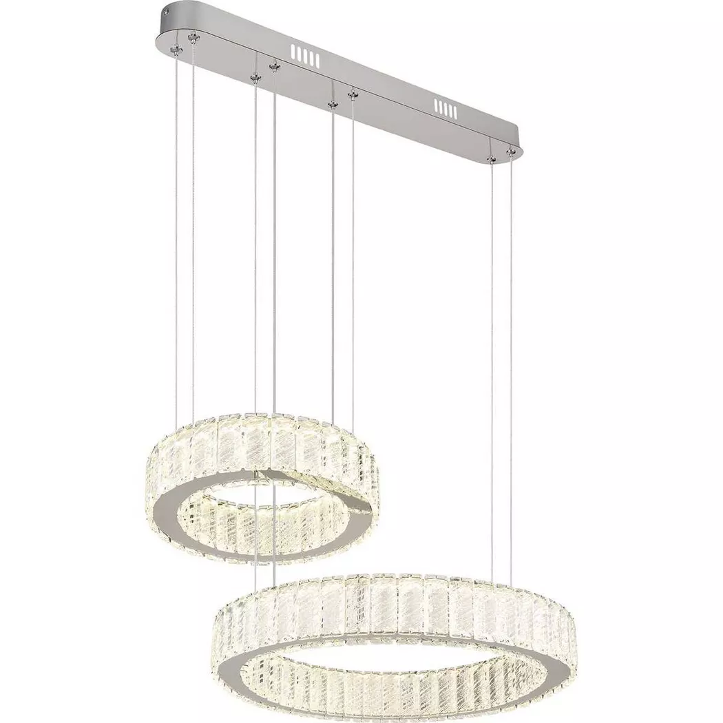 mutoni light – Hängeleuchte Mucky Metall verchromt LED, One Size