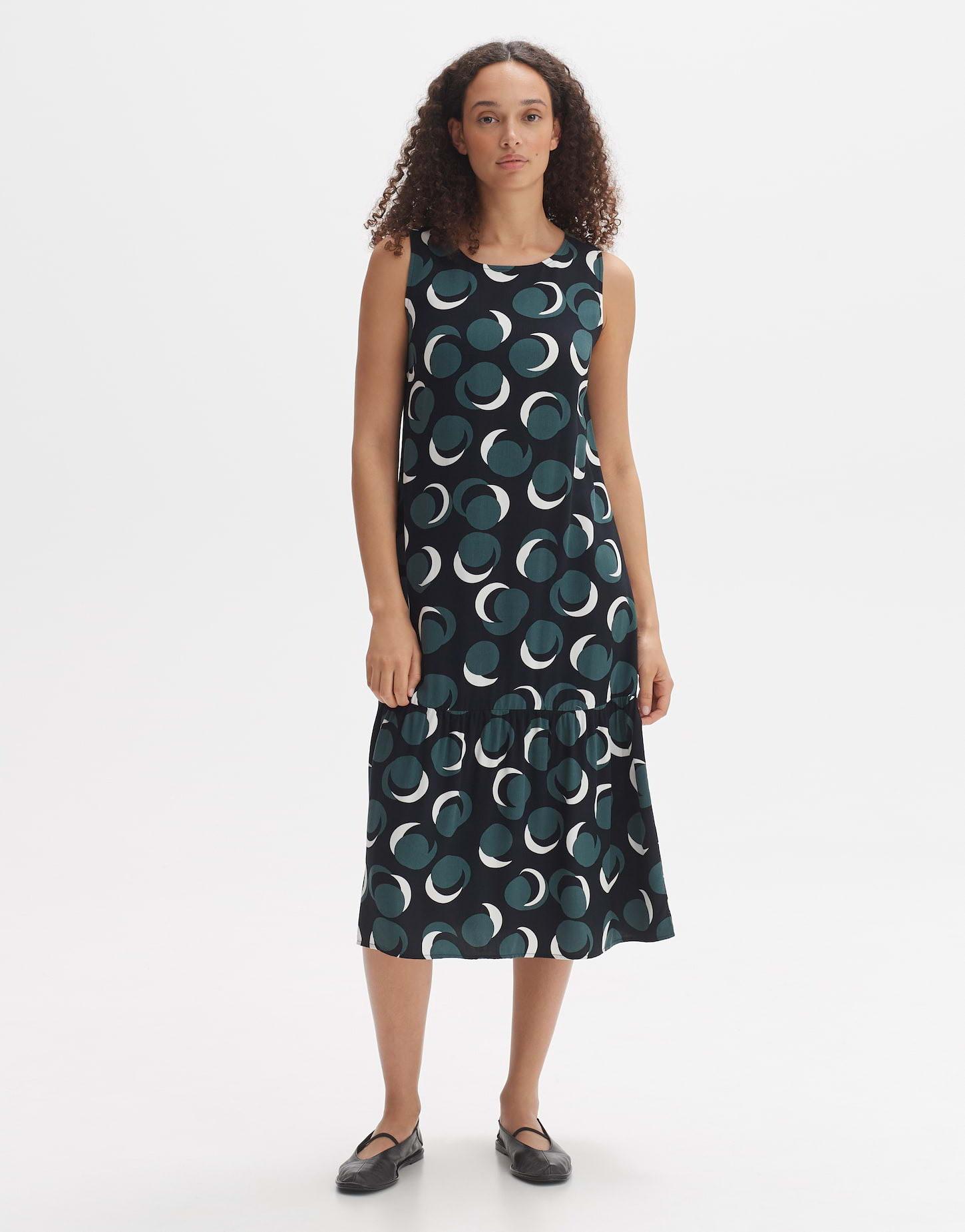 Image of Trägerkleid Wicy City A-linie Damen Petroleumblau 38