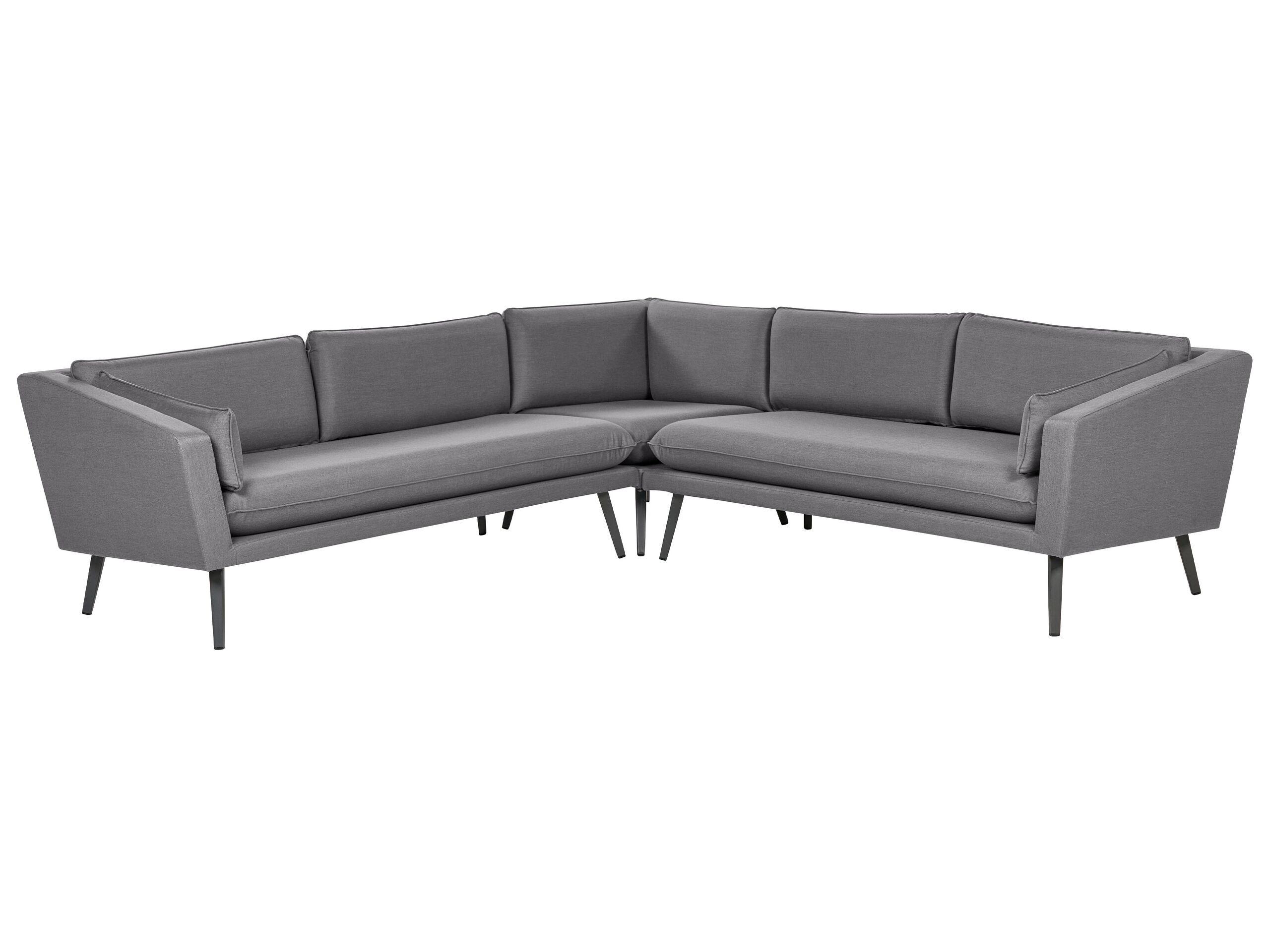 Beliani Ecksofa aus Polyester Modern LORETELLO  