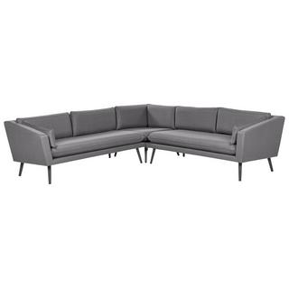 Beliani Ecksofa aus Polyester Modern LORETELLO  