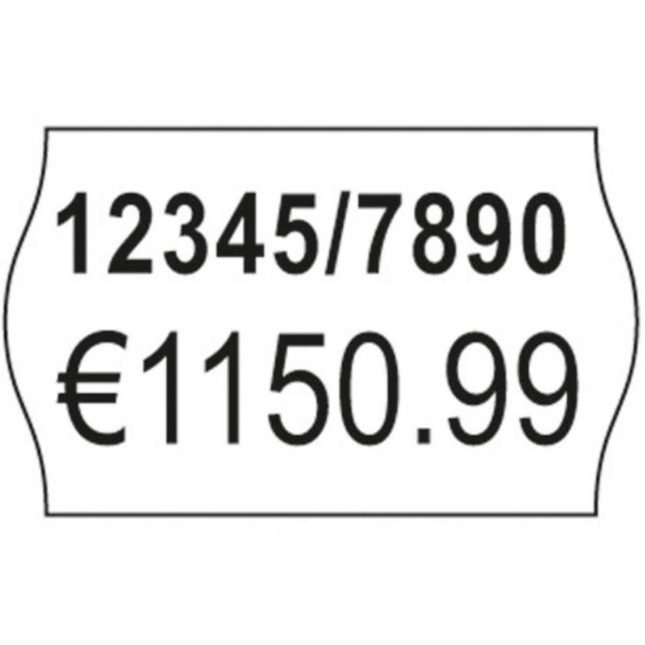 Avery Zweckform  Etiquettes de prix, 2 lignes, 26 x 16 mm, réutilisables 