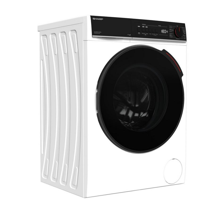 SHARP Machine à laver 7kg ES-WNFB714CWDA-CH, WiFi, Classe A  