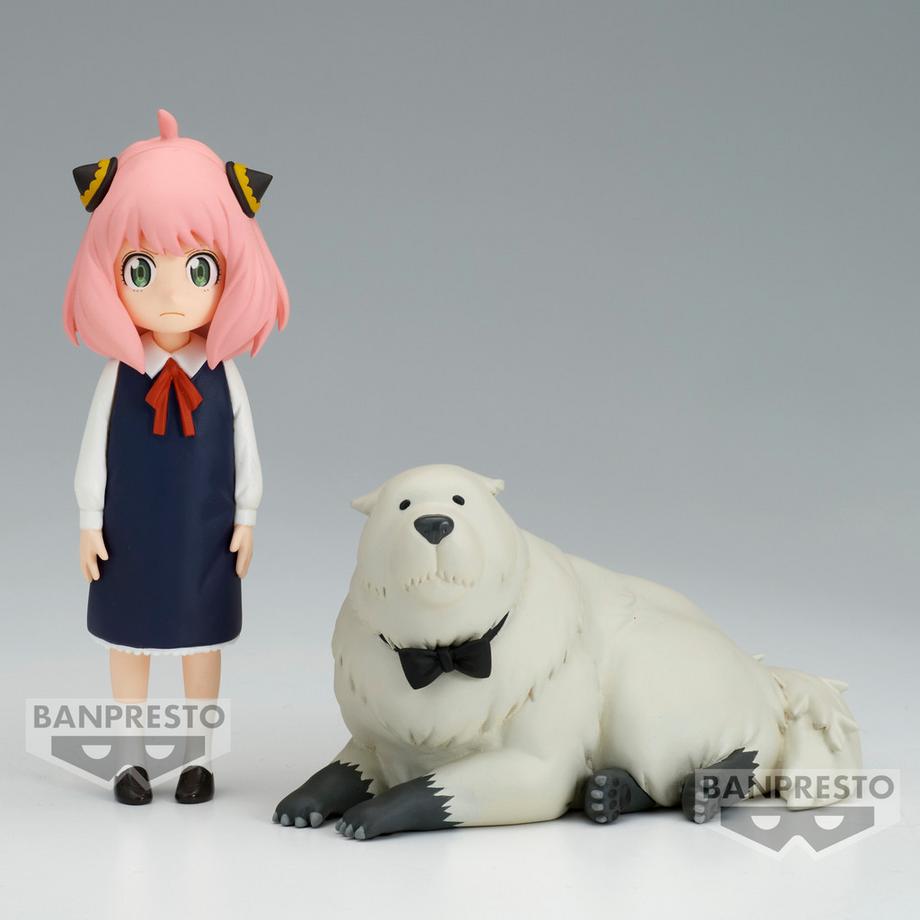 Banpresto  Spy X Family Foto di famiglia Anya Forger & Bond Forger figura 11cm 