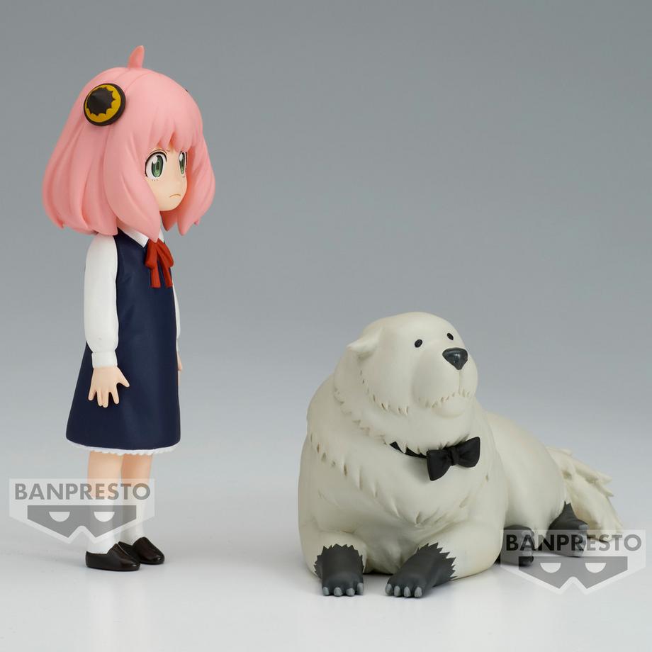 Banpresto  Spy X Family Foto di famiglia Anya Forger & Bond Forger figura 11cm 