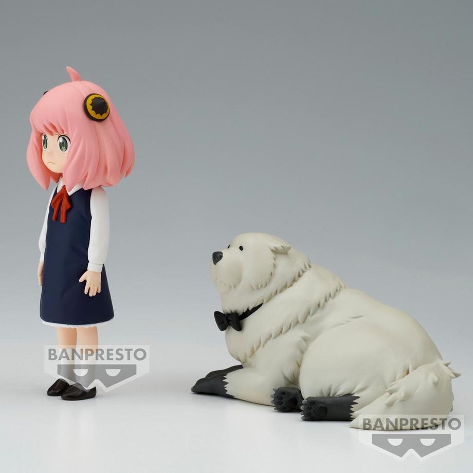 Banpresto  Spy X Family Foto di famiglia Anya Forger & Bond Forger figura 11cm 