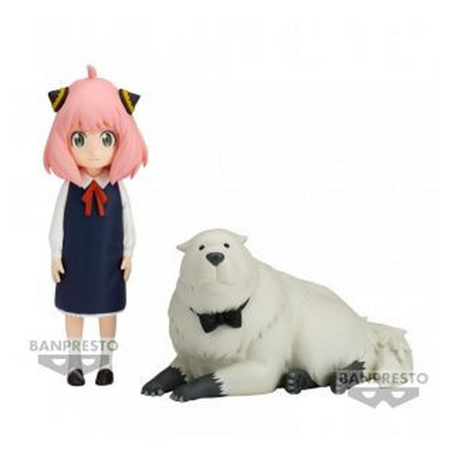 Banpresto  Spy X Family Foto di famiglia Anya Forger & Bond Forger figura 11cm 