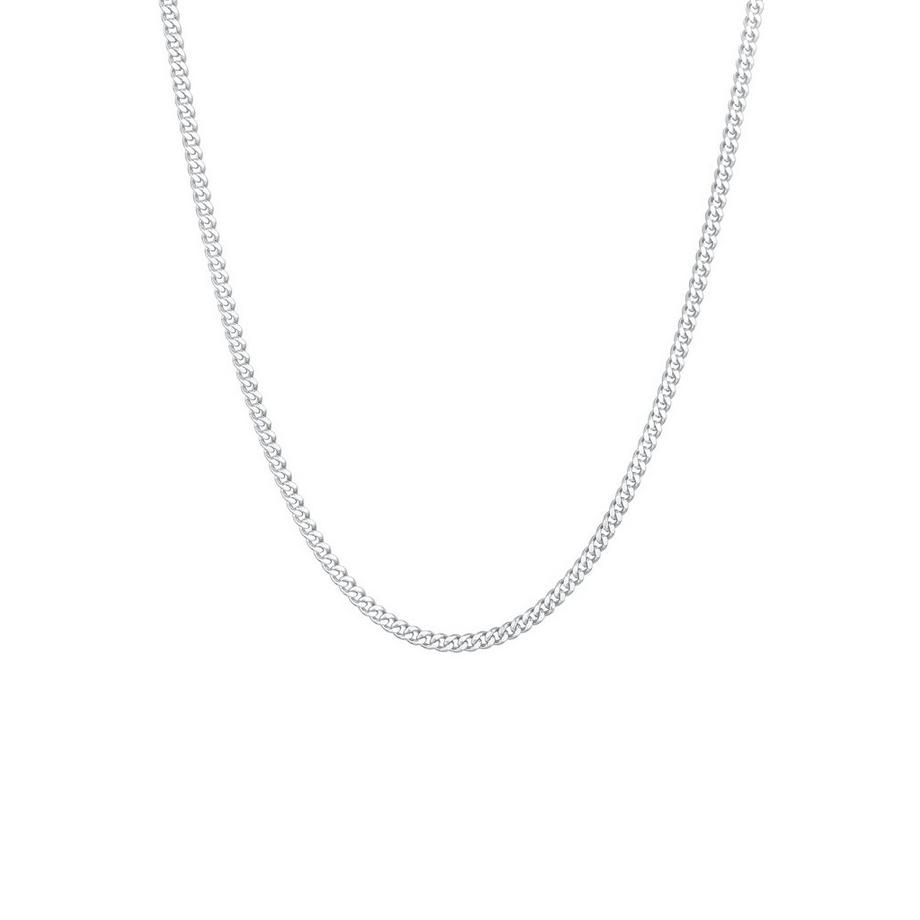 Kuzzoi  Halskette Basic Männer Panzerkette Massiv Robust 925 Silber 