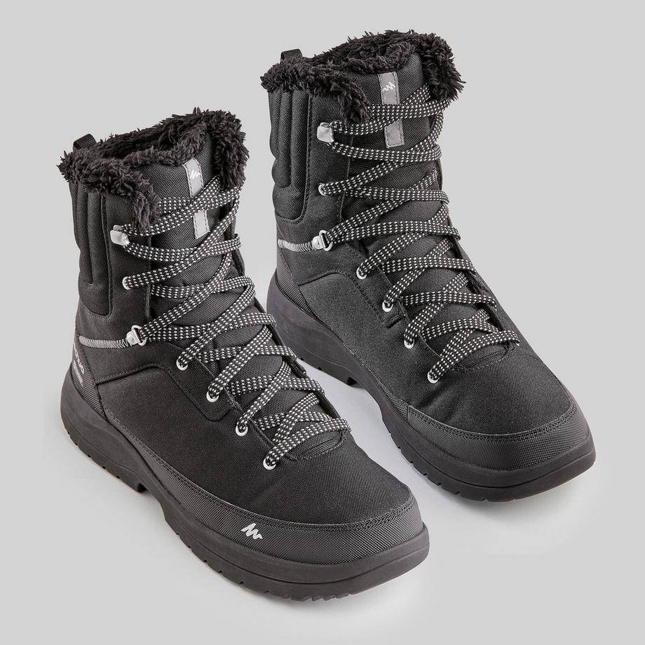 QUECHUA SH100 Warme Wasserdichte Wanderstiefel  