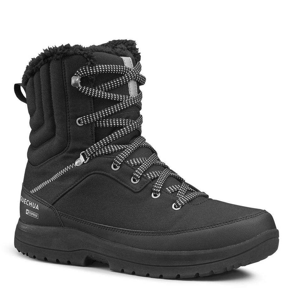 QUECHUA SH100 Warme Wasserdichte Wanderstiefel  