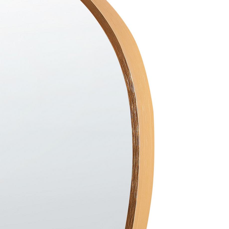 Beliani Miroir en Aluminium  VERNAIS  