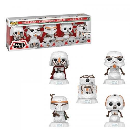 Image of Pop! Star Wars Xmas Holiday 2022 5 Pack EXM