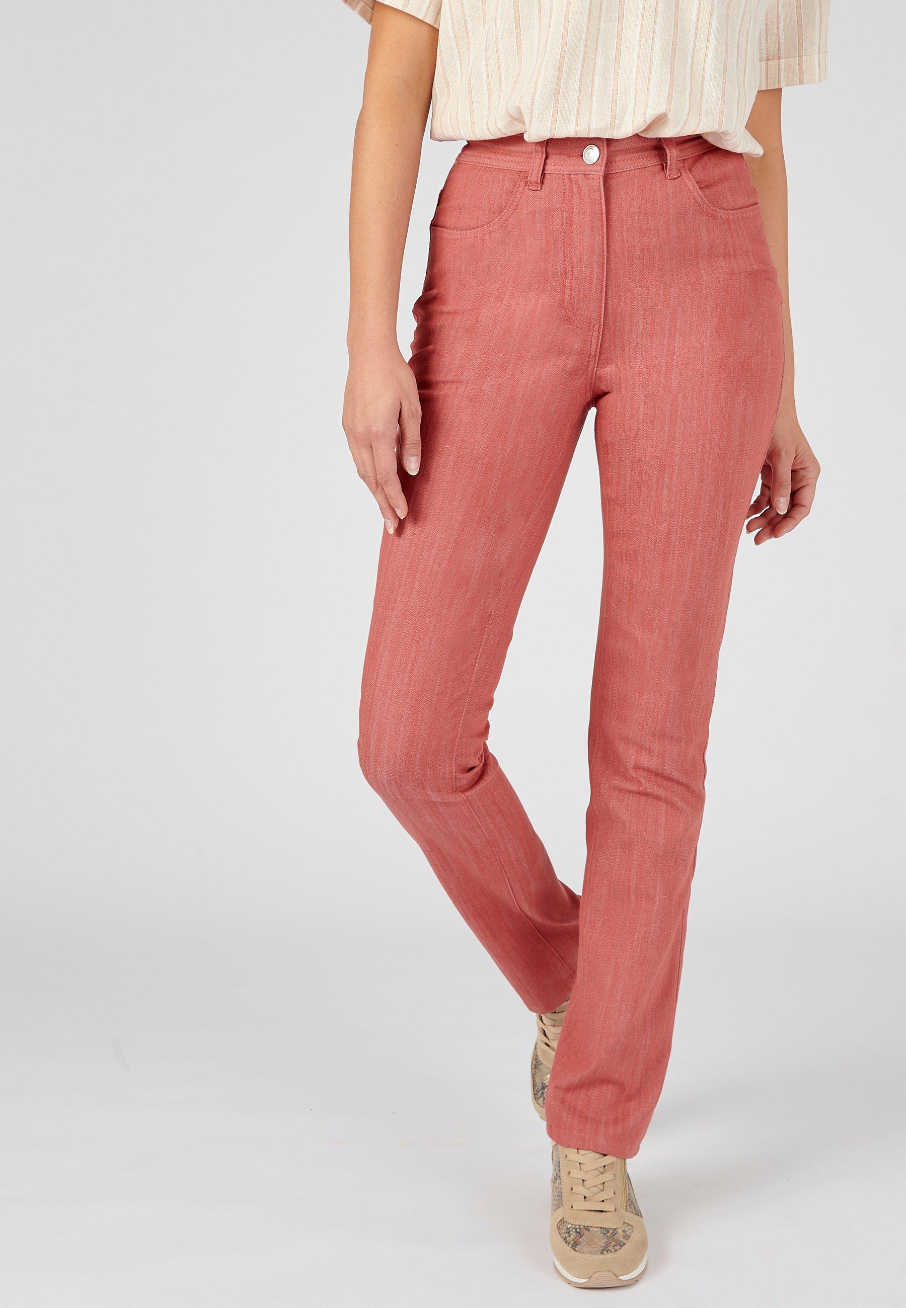 Image of Hose, 3 Körpergrößen. Aus Schmiegsamem, Bequemem Gewebe. Damen Rosa 52