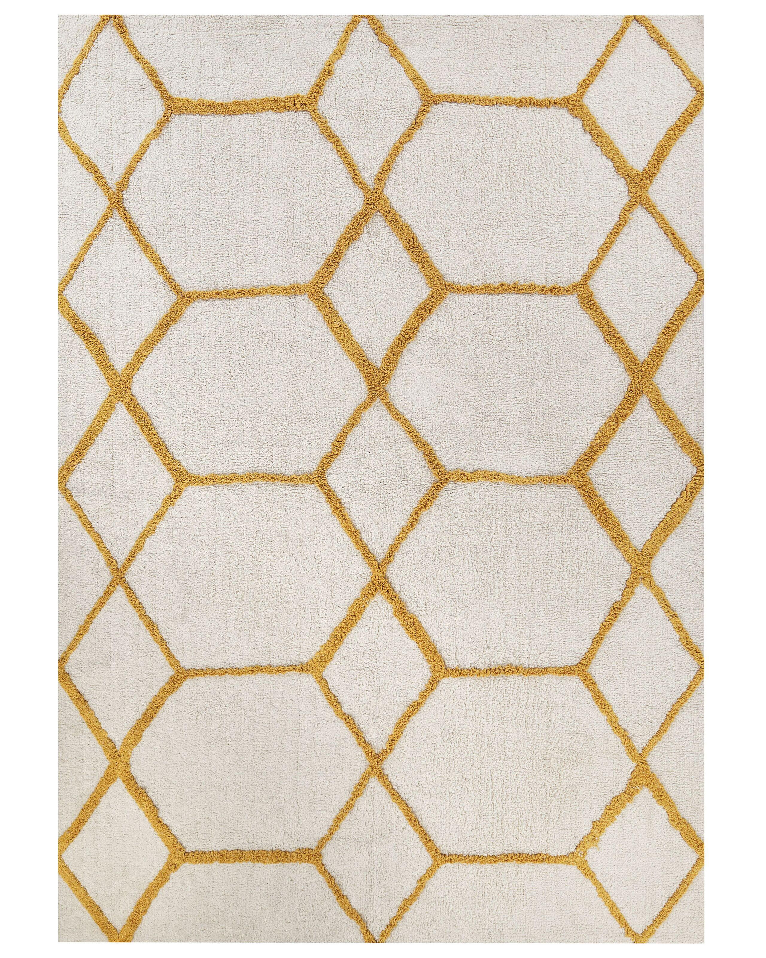 Beliani Tapis en Coton Moderne BEYLER  