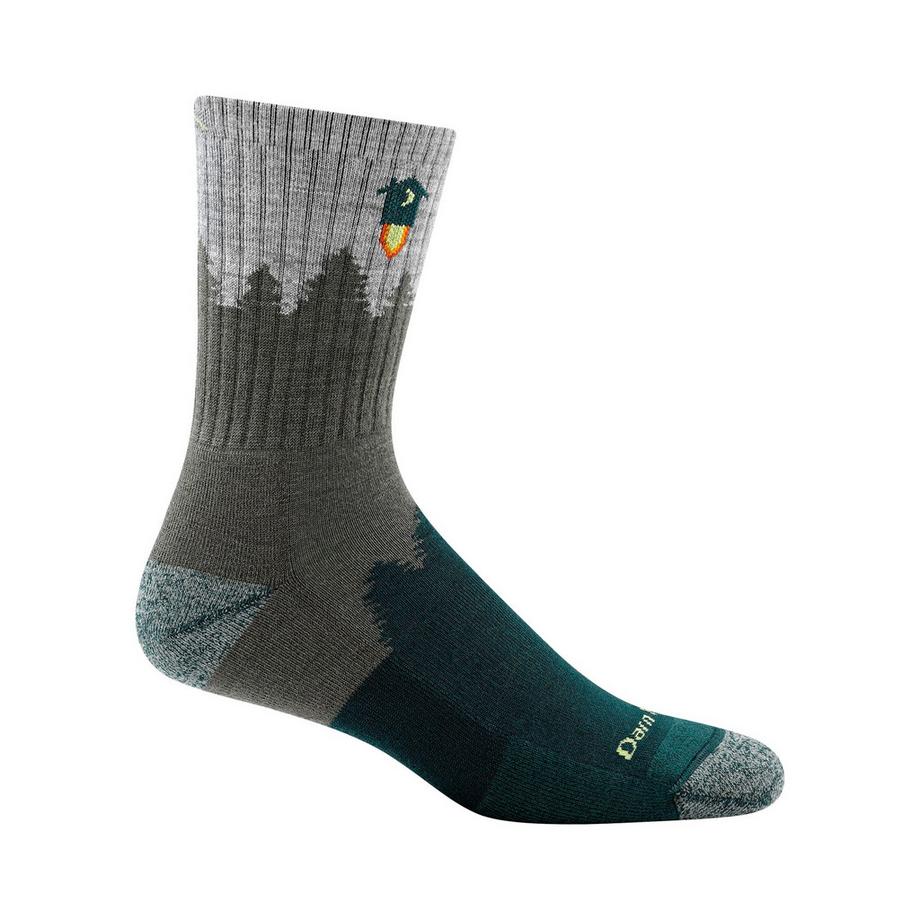 Darn Tough Chaussettes Homme Mi-Mollet Randonnée Mérinos Sans Couture