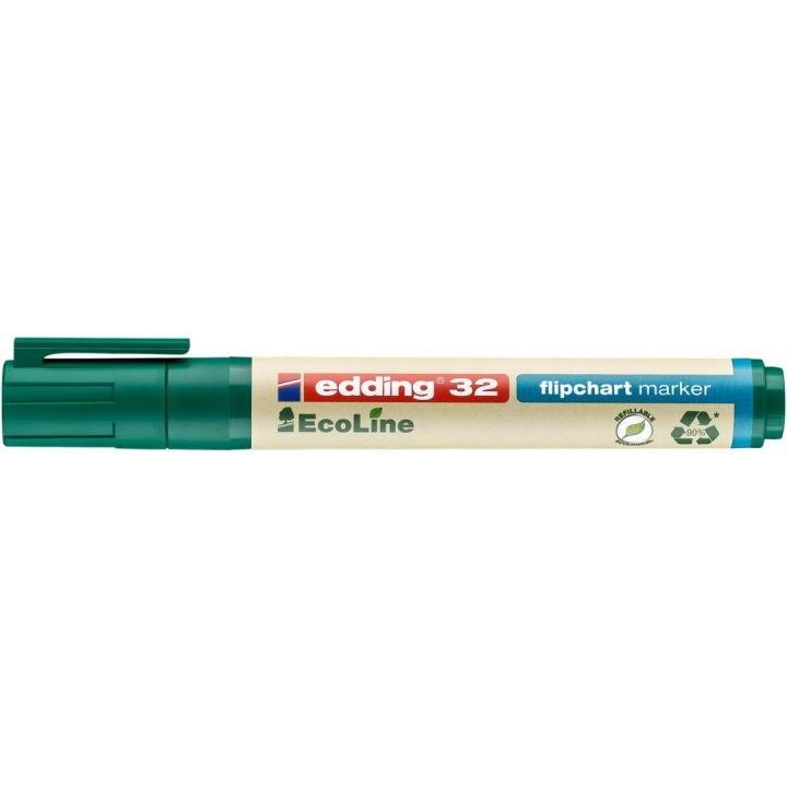 Edding Edding 32 EcoLine evidenziatore 1 pz Punta smussata Verde  