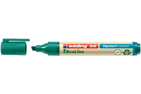 Edding Edding 32 EcoLine evidenziatore 1 pz Punta smussata Verde  