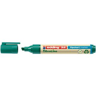 Edding Edding 32 EcoLine evidenziatore 1 pz Punta smussata Verde  