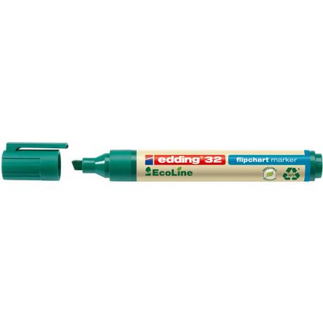 Edding Edding 32 EcoLine evidenziatore 1 pz Punta smussata Verde  