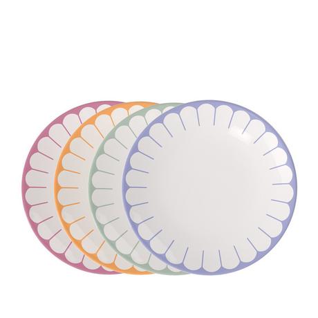 Villeroy & Boch Speiseteller 4tlg. Fleur couleur  