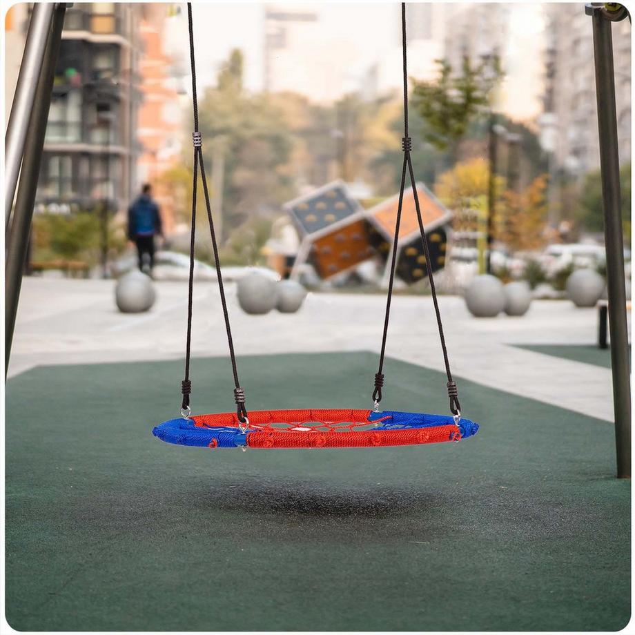 B2X Bocianrede Schaukel SWINGO 95 cm Blau/Rot  