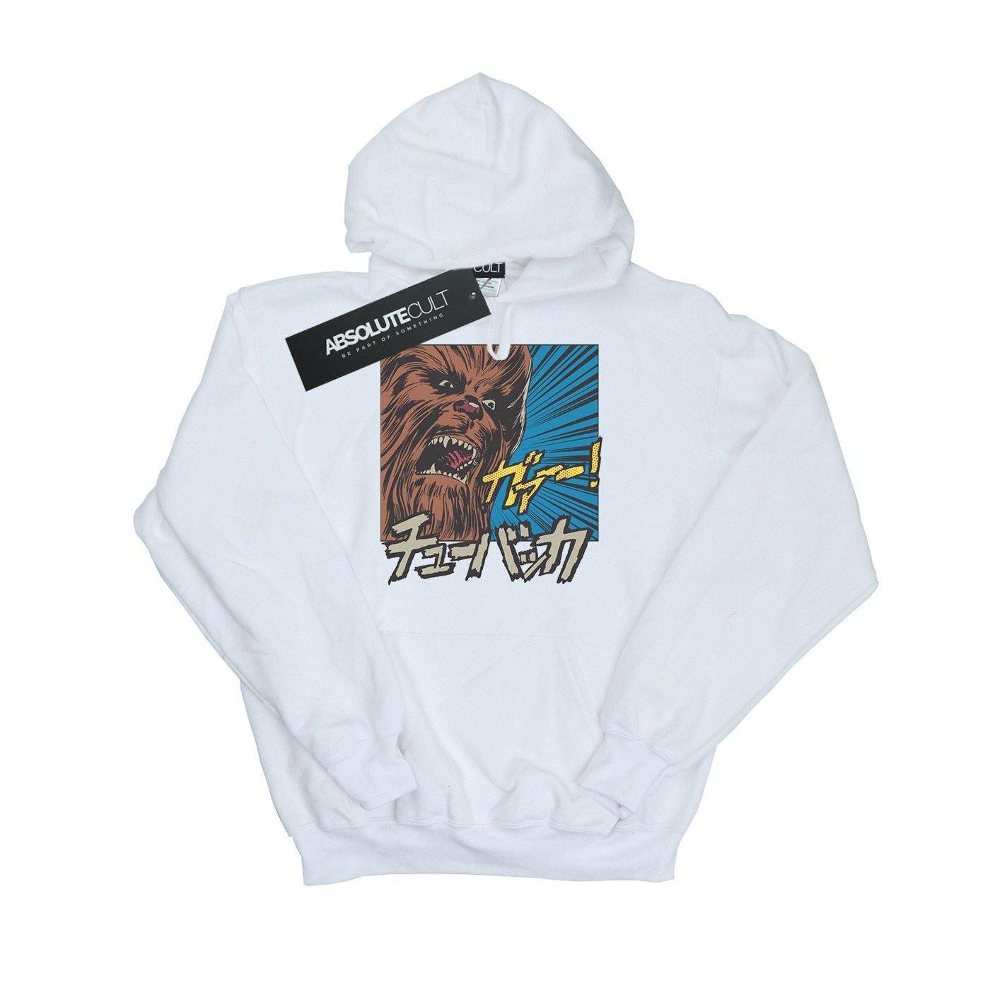 Image of Chewbacca Roar Pop Art Kapuzenpullover Jungen Weiss 128