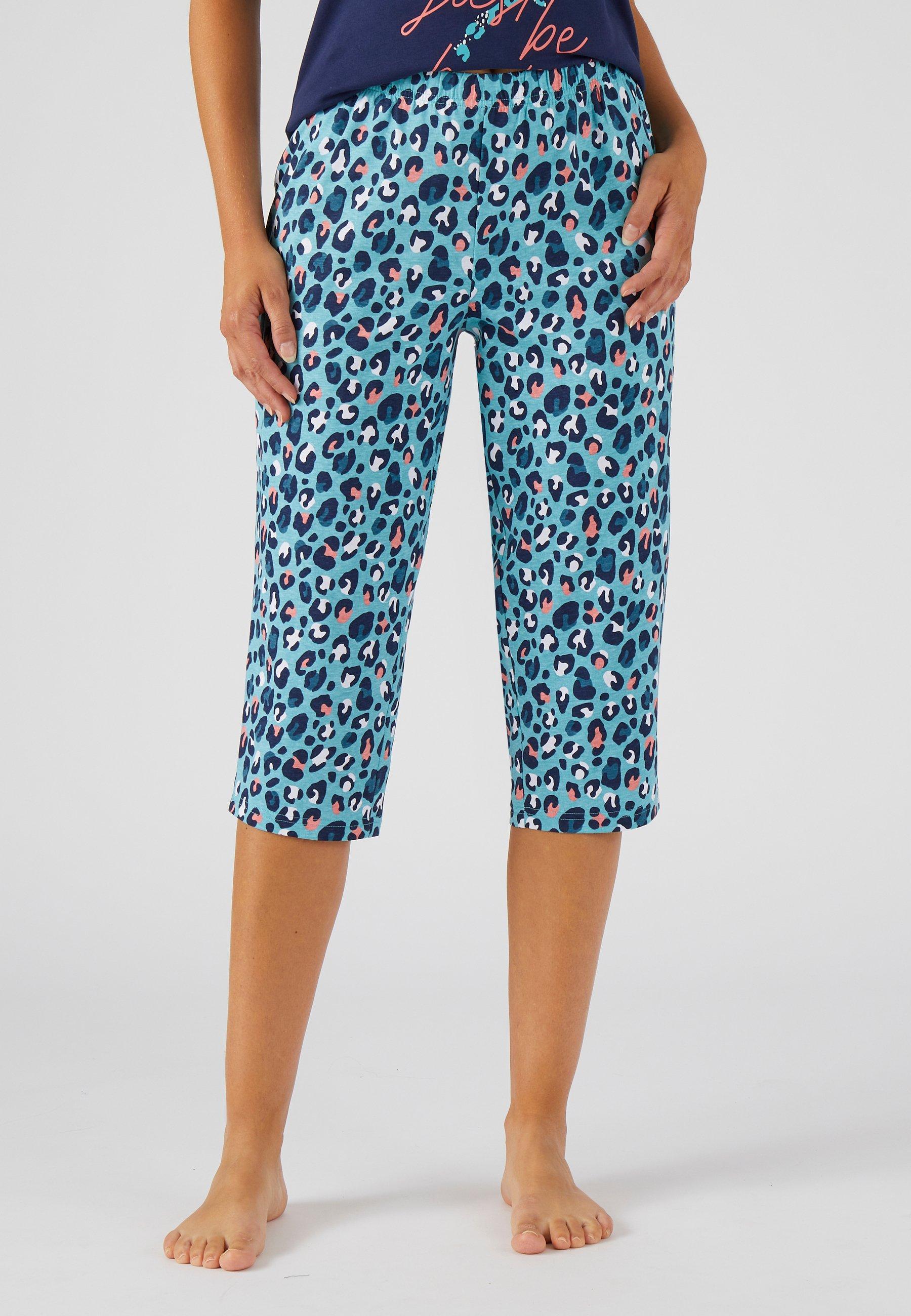 Image of Kurzpyjama. Damen Blau 34/36