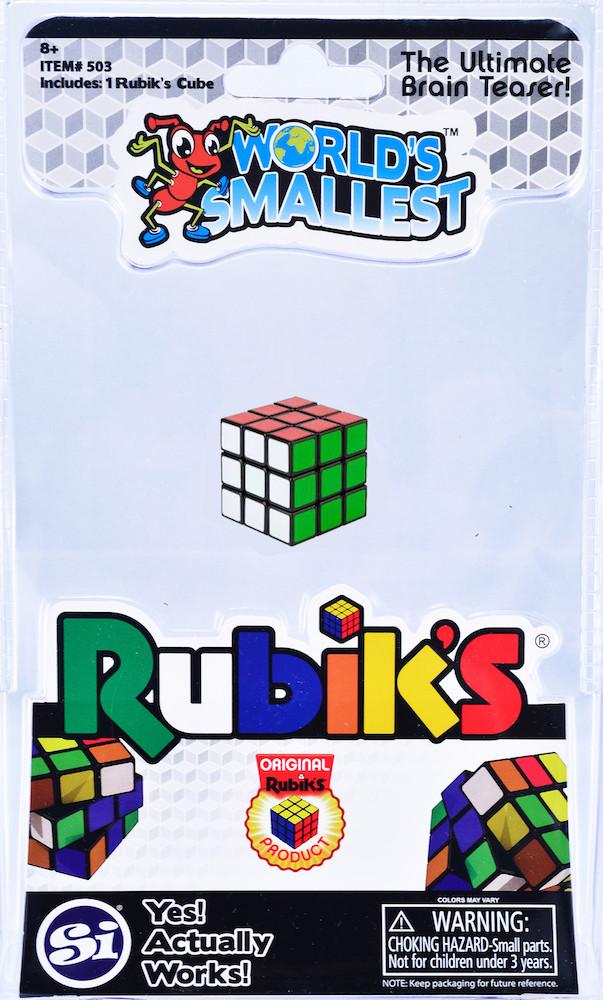 World Smallest  Worlds Smallest Rubik's 