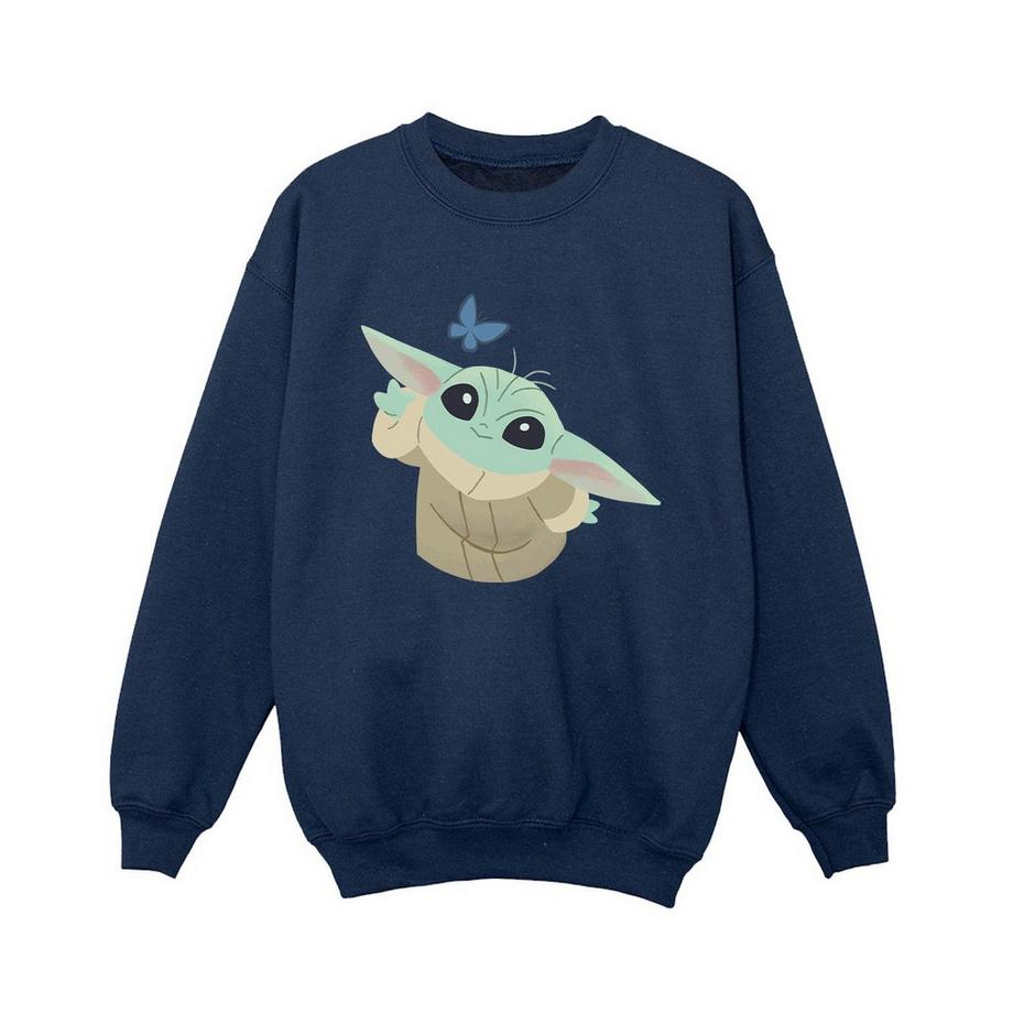 STAR WARS  The Mandalorian Butterfly Catching Sweatshirt 