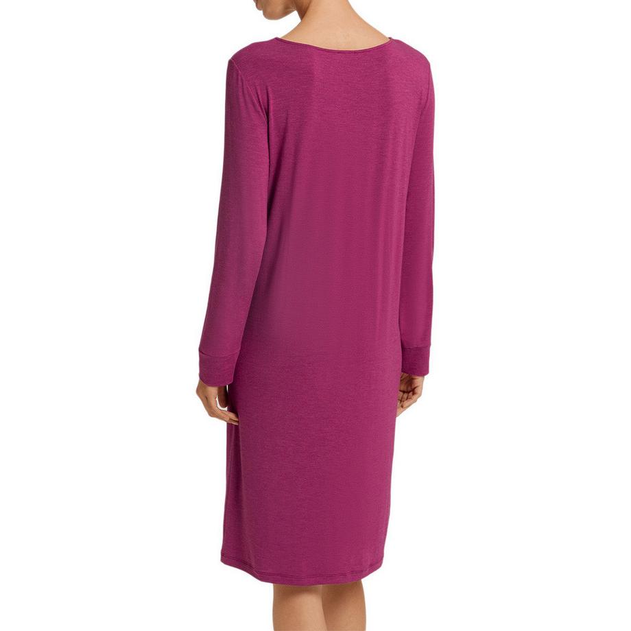 HANRO Natural Elegance Camicia da Notte Maniche Lunghe  