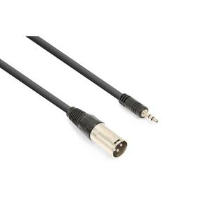 Vonyx  Vonyx CX318-05 cavo audio 0,5 m XLR (3-pin) 3.5mm Nero 