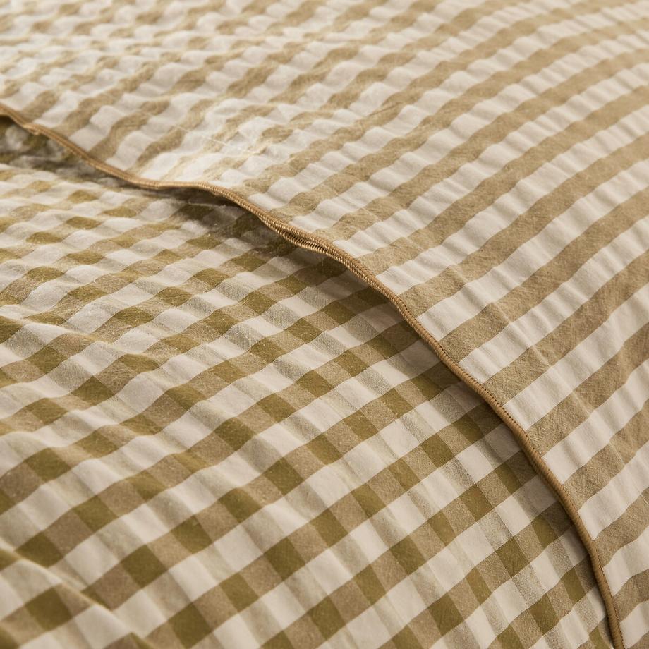 La Redoute Intérieurs Duvetbezug aus Seersucker-Baumwolle  