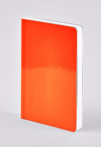 Nuuna NUUNA Notizbuch Candy A6 50046 Neon Orange,Punkte,176 S.  